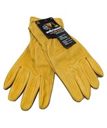 6-Pair Leather Work Gloves All Purpose Wells Lamont Sizes M - 3XL Profes... - £56.09 GBP