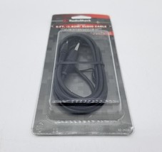 RadioShack - 6 FT(1.82M) Shielded Audio Cable - Mono Male to Mono Male - Black - £7.04 GBP