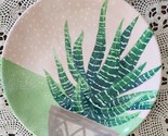 Zak Designs ~ Four (4) Melamine ~ Summer Cactus Design ~ 11&quot; Dia Dinner ... - $37.40