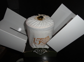 Viaje 15th Anniversary Gold Cigar Ceramic Jar Only ( NO CIGARS )NIB  image 3