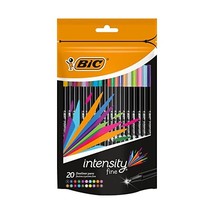 BIC 20 Intensity Fineliner Pen - Assorted (Pack of 20)  - $33.00