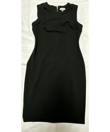 Calvin Klein Size 8 Sleeveless Black Dress, Zip-Up Back, - €15,52 EUR