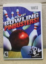 AMF Bowling Pinbusters! Nintendo Wii 2007 CIB Sports Video Game - $13.92