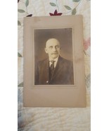 Vintage Photo Of Man, Cardboard Frame, 6 x 9 - $4.89