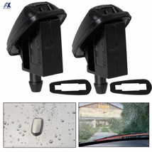 2X Front Windshield Windscreen Washer Jet Nozzles Sprayer For  Focus Mon... - $44.99