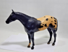 Breyer &quot;Stud Spider&quot; Model #66 - Black Blanket Appaloosa - 1978-1989 - £13.79 GBP