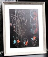 Vtg Paul Sougy The Human Heart Beautiful Print Framed Unique Educational... - $559.30 MXN
