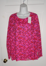 NWT LILLY PULITZER PASSION FRUIT PINK STAR SEARCHING ETTA LONG SLEEVE TO... - $1,199.10 MXN