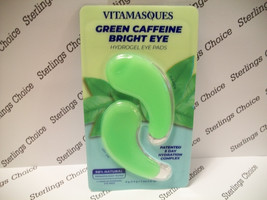 Vitamasques Green Caffeine Bright Eye Hydrogel Eye Pads - $7.37