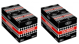 Fazer 40 X 40g Salmiakki Lot Finland (Two Retail Packs) - £79.37 GBP