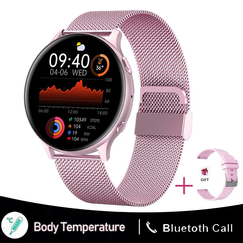 OLED Fashion Smart Watch Ladies Heart Rate Blood Pressure Multifunctiona... - £55.24 GBP