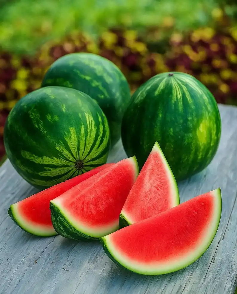 50 Piccolo Hybrid Watermelon Seeds, Seedless Mini Melon, Crisp &amp; Sweet - €11,11 EUR
