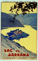 3023.Lac De Sarrans France Travel POSTER.French Art Office room wall decoration - £13.63 GBP+