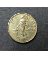 1960 Philippines Ten Centavos Coin, vintage - $1.49