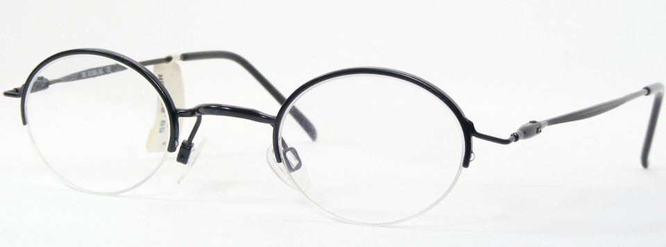 Vintage BI 2182-16 Black RARE EYEGLASSES GLASSES METAL FRAME 38-25-135mm - $57.68