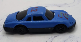 Vintage Blue Porsche Race Car The Toy Network City Racers Diecast Car - £2.95 GBP