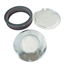 AC9X2RPM For GM Chevrolet 9x2 Round Chrome Breather Washable Air Filter ... - $80.53 CAD