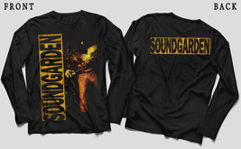 SOUNDGARDEN - Louder Than Love, Black T-shirt Long Sleeve(sizes:S to 5XL) - £14.46 GBP