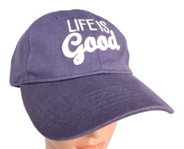 Life Is Good &quot;Do What You Love&quot; Darkest Blue Jersey Chill Cap S/M NWT - $23.36