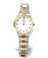 Bulova Women&#39;s Maiden Lane 98P145 Silver Stainless-Steel Quartz LUX03726N - $62.57 CAD