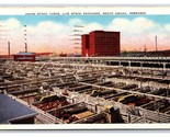 Union Stock Yards Live Stock Exchange Omaha Nebraska NE WB Postcard F21 - £1.54 GBP