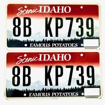 Untagged United States Idaho Bonneville County Passenger License Plate KP739 - £17.00 GBP