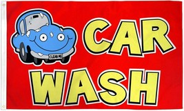 Car Wash Business Auto Washing Goods &amp; Services 3X5 Flag Rough Tex® 68D ... - £14.84 GBP