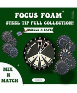 Focus Foam Steel Tip Dartboard Training Pads Full Collection - $116.86