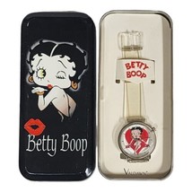 Betty Boop ValDawn Heart Watch Rare Collectible Tin Case Iconic Cartoon Figure - £27.94 GBP