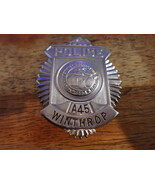 WINTHROP MASSACHUSETT POLICE A 45 POLICE BADGE BX 9 - $179.99