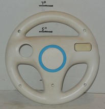 Nintendo Wii Steering Wheel White - £7.57 GBP