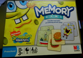 Spongebob Squarepants Memory Game-Unused - £12.60 GBP