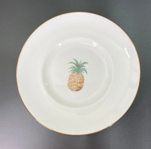 Lenox British Colonial Collection Colonial Bamboo Pineapple Dessert Plate 7.25 - £40.30 GBP