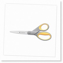 Titanium Scissors - 8-Inch Straight Blades for Office and Home Use - Vibrant Yel - $43.55