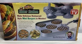 Big City Slider Station Mini Burgers Never Used! - £12.67 GBP