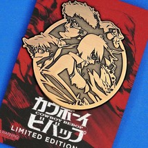 Cowboy Bebop Crew Emblem Limited Edition Enamel Pin Figure Spike Spiegel Faye - £12.77 GBP