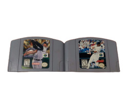 2 Nintendo 64 Games: Ken Griffey Jr Major League Baseball &amp; All-Star Baseball 99 - £8.78 GBP