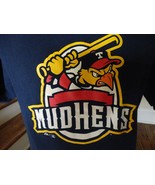 Blue Majestic Toledo MUD HENS MiLB Baseball T-shirt Fits Adult M NICE Ba... - £17.02 GBP