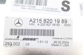 03-06 MERCEDES-BENZ CL55 AMG AMPLIFIER Q8380 image 11