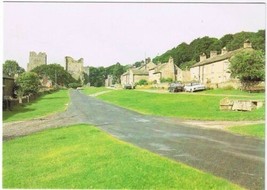 Yorkshire England Postcard Castle Bolton Wesleydale Scropes Queen Mary - £1.70 GBP
