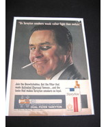 Vintage Tareyton Dual Filter Cigarette Color Advertisement - Tareyton Co... - $12.99