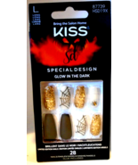 KISS Special Design Halloween Nails Glow-In-The-Dark Style Long  - $27.53 CAD