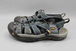 Keen #1001938 Newport H2 Men&#39;s Size 8.5 Blue &amp; Grey Hiking Sandals Waterproof - £39.55 GBP