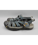 Keen #1001938 Newport H2 Men's Size 8.5 Blue & Grey Hiking Sandals Waterproof - £39.44 GBP