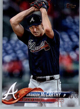 2018 Topps Update US224 Brandon McCarthy  Atlanta Braves - £0.77 GBP