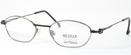 Jeff Banks By Metzler B474 141 Silver /Black Unique Rare Eyeglasses 47-17-130mm - $85.76