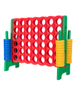 Jumbo 4-To-Score Game Set Giant 4 In A Row Kids Adults 42 Jumbo Rings - $226.99