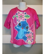 Disney Store Stitch Swim Shirt Rash Guard UPF 50+ Size 5 Girl&#39;s READ BELOW - $314.75 MXN