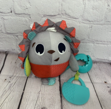 Tiny Love Meadow Days Marie hedgehog small plush clip hanging baby toy teether - £3.12 GBP