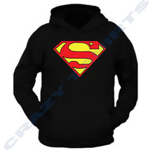 New DC Comics Superman Superhero Flash Hoodie Sweatshirt Hoody S - 2XL - £20.55 GBP